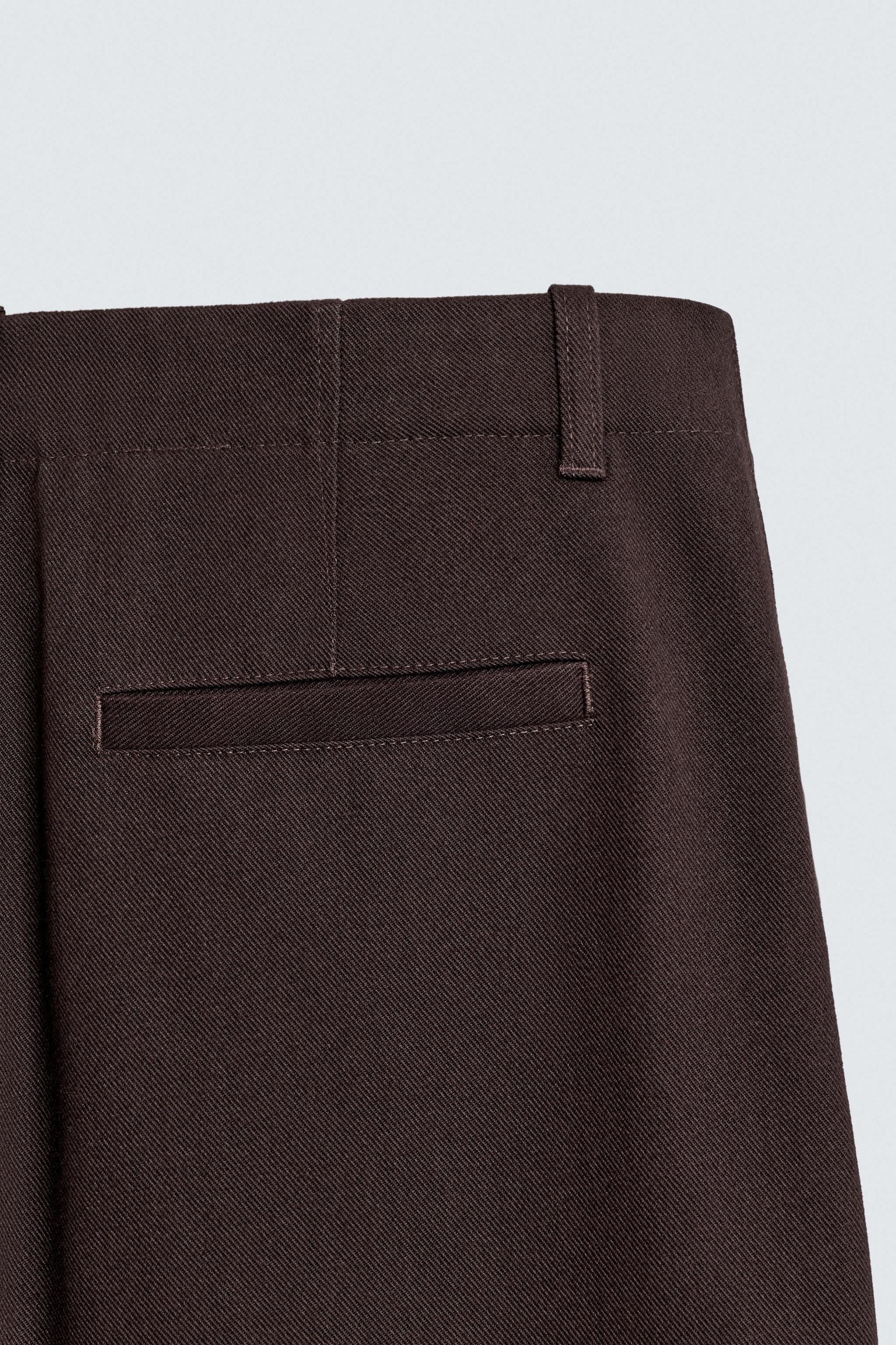 PANTALON COUPE BALLON STRUCTURÉ